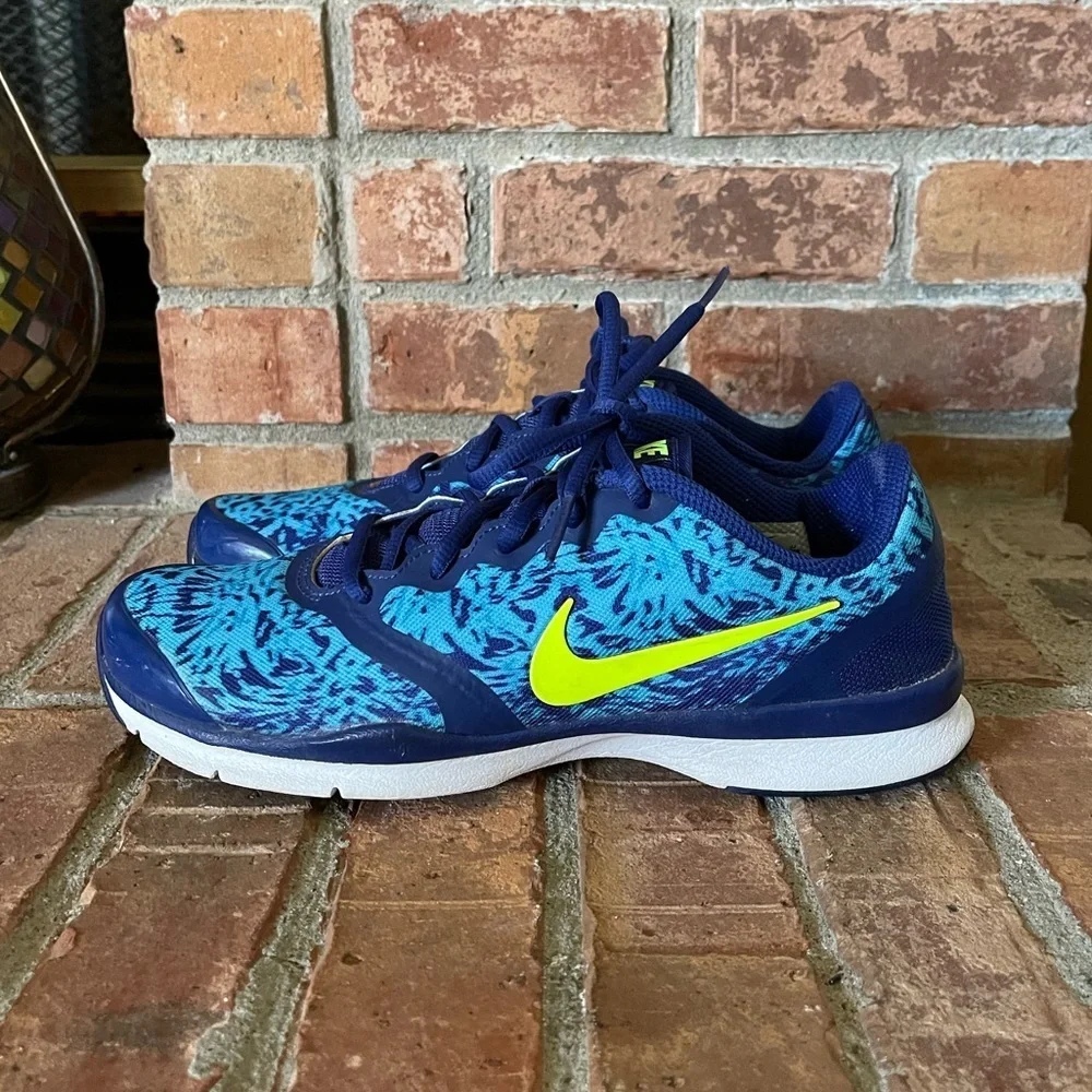 Nike Training Blue Tie Dye Sneakers
